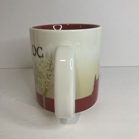 Starbucks Washington DC 2009 Collector Series Coffee Tea Mug Monument Capitol - Picture 4 of 8